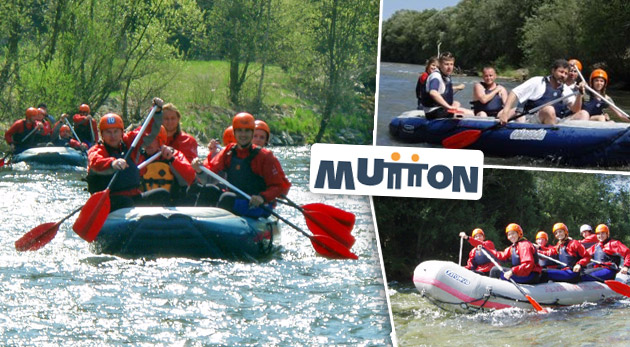 Splav rieky Váh alebo rafting kanáluna Liptove