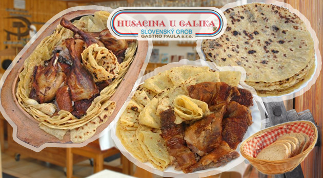 Kačacie alebo husacie hody v Reštaurácii u Galika