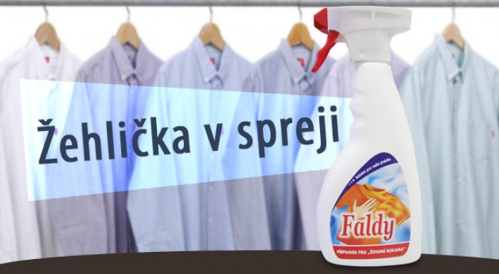 FALDY spray - žehlenie bez žehličky