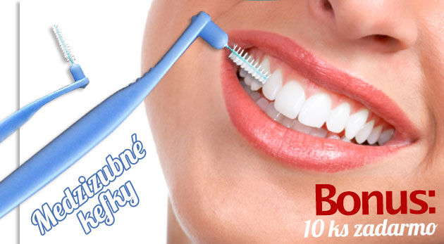 Medzizubné kefky - 20 kusov