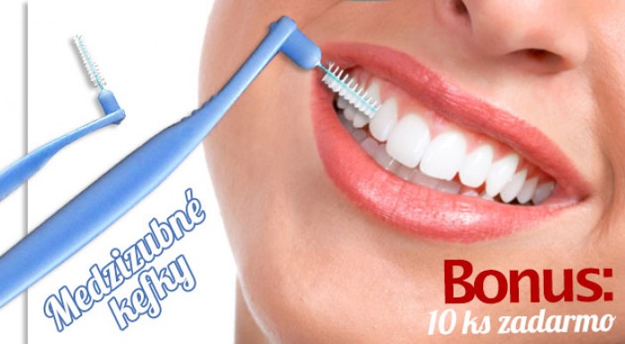 Medzizubné kefky - 20 kusov