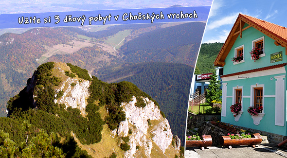 3 dňový pobyt v Chočských vrchoch v pôvodnom roľníckom dome z roku 1902.