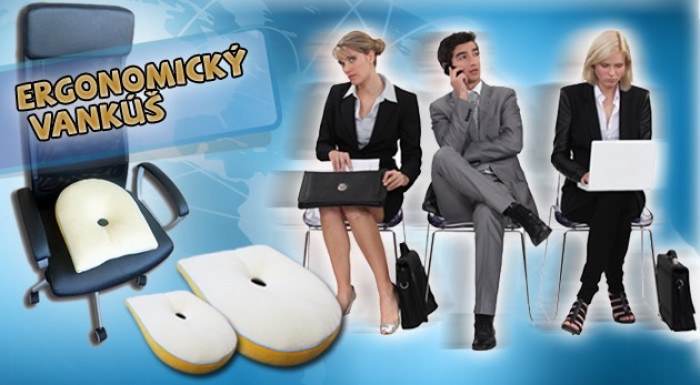Ergonomický vankúš