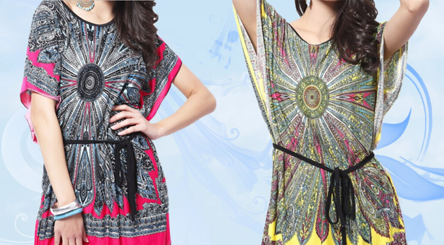 Dámska tunika s orientálnym vzorom