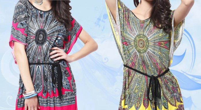 Dámska tunika s orientálnym vzorom