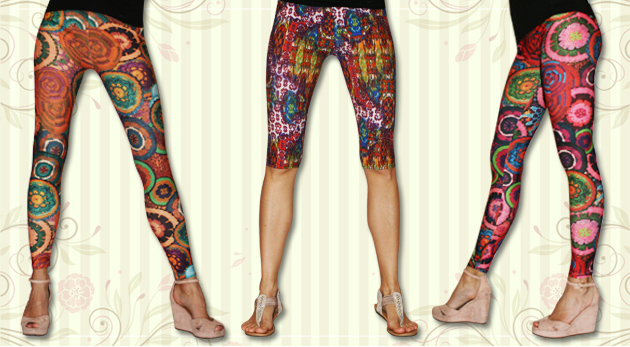 Dámske bambusové legíny