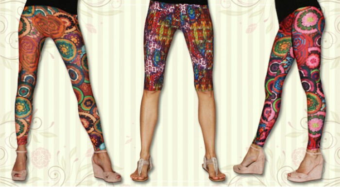 Dámske bambusové legíny