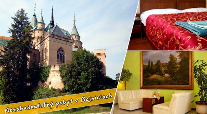 3 alebo 7 dni v Hoteli*** Regia v Bojniciach – polpenzia, relaxačná masáž, vstup do kúpeľov.