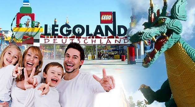 Prázdninová sobota v LEGOLAND Deutchland