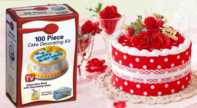 Set na zdobenie zákuskov a tort