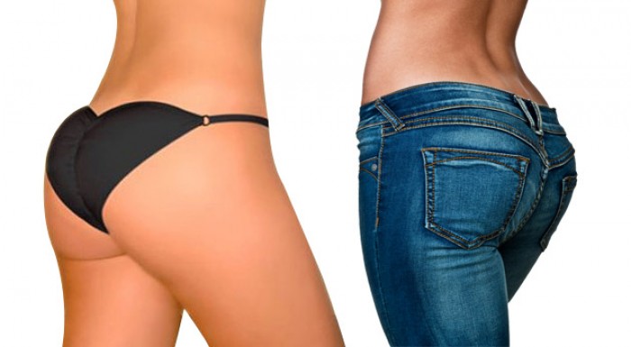 Tvarujúce push-up dámske nohavičky