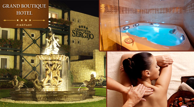 Leto v GRAND BOUTIQUE HOTEL SERGIJO**** Piešťany