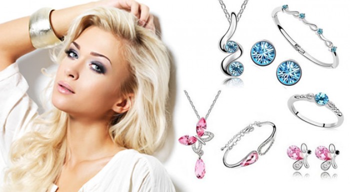 Elegantné šperky so Swarovski krištáľmi