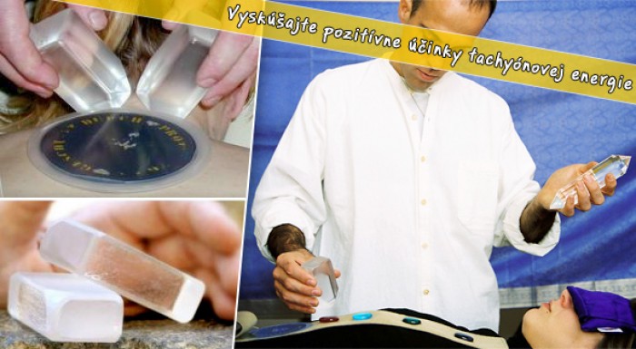 Terapia s tachyonizovanými živými kryštálmi T.L.C. Bars - energia, ktorá zmierňuje a odstraňuje bolesť z tela.