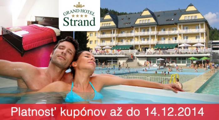 Luxusný wellness pobyt v Grand Hoteli Strand****