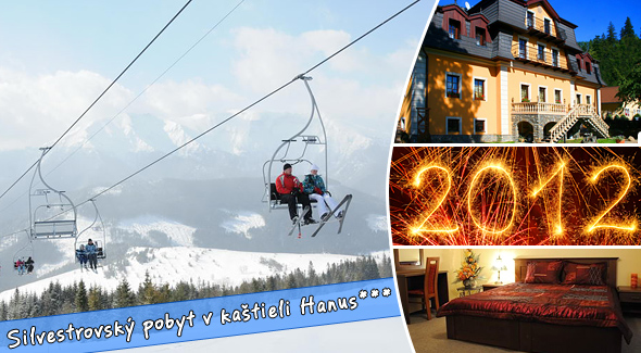 Silvestrovský pobyt na 5 dní v luxusnom Kaštieli Hanus***
