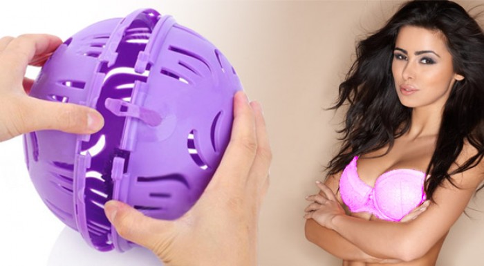 Ochranná guľa na pranie podprseniek