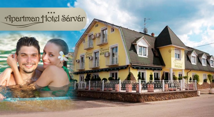 Oddych v kúpeľnom meste Sarvar v Maďarsku