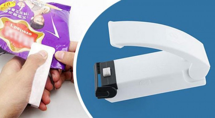 Praktický uzatvárač sáčkov Seal Matik