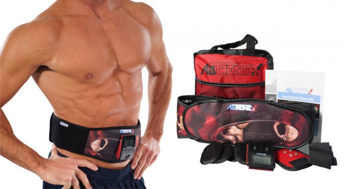 Fitness systém AB tronic na posilňovanie brucha