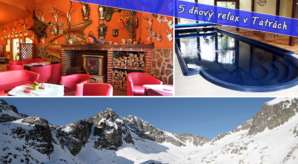 Zimný pobyt v Tatrách na 5 dní - polpenzia, bazén, sauna, wellness i tanečný večierok až 50% zľava.