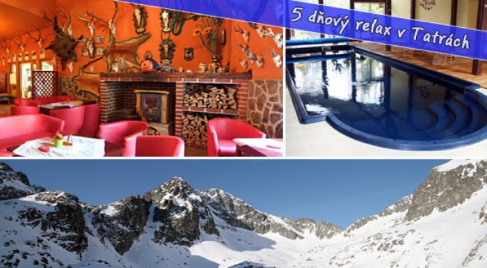 Zimný pobyt v Tatrách na 5 dní - polpenzia, bazén, sauna, wellness i tanečný večierok až 50% zľava.
