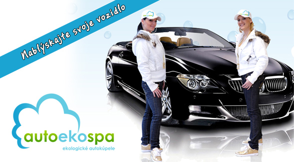 Ekologické umytie vozidla v AUTOEKOSPA.