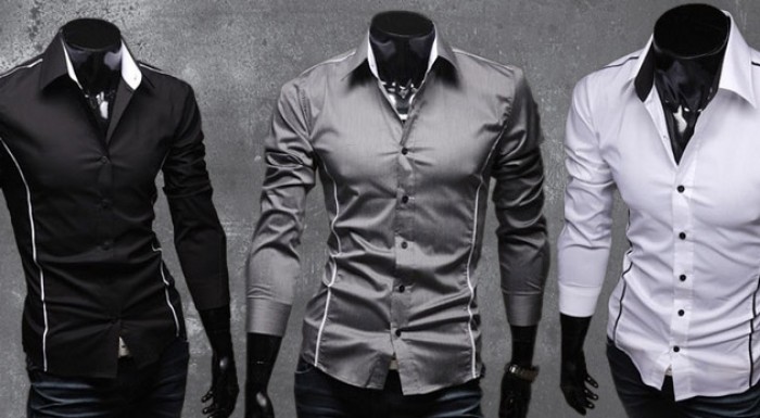 Pánska slim-fit košeľa