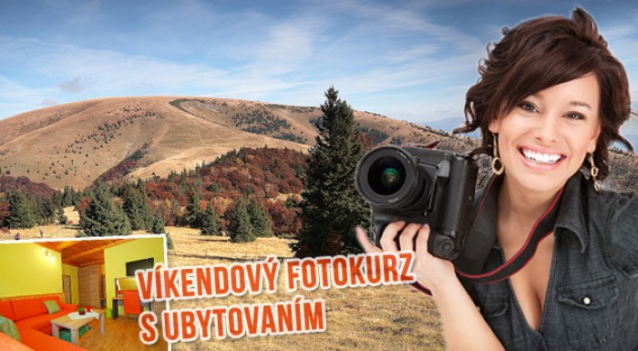 Víkendový fotokurz s ubytovaním