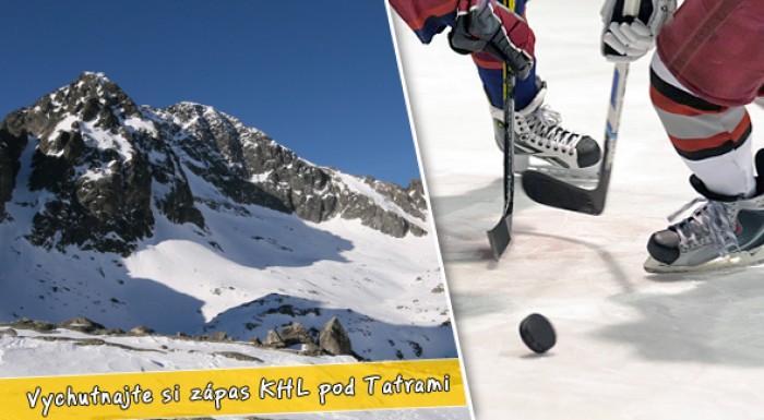 4 dni v Tatrách v Hornom Smokovci a 2 lístky na zápasy KHL