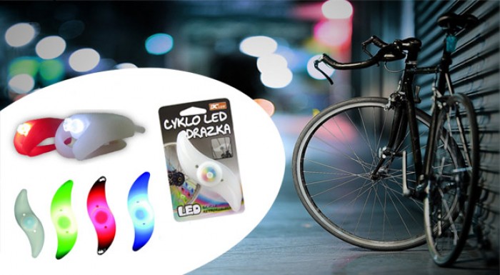 Farebný set cyklo LED osvetlenia