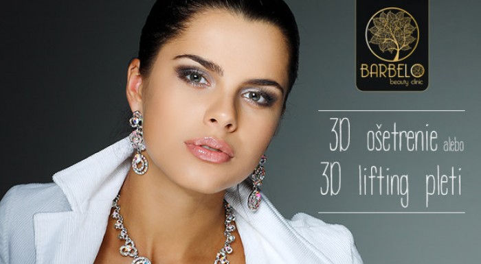 3D ošetrenie alebo 3D lifting pleti