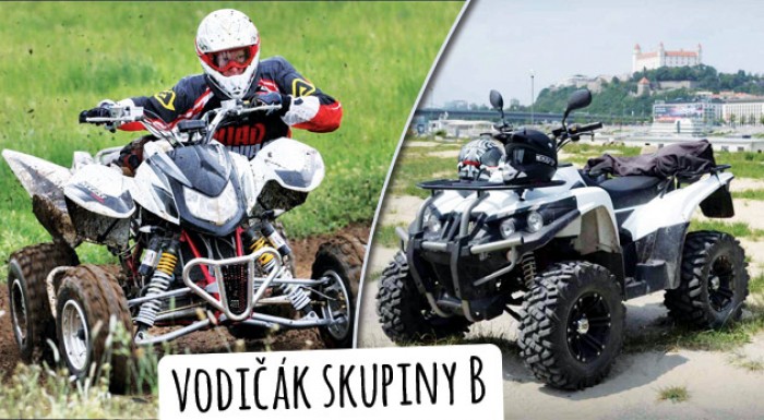 Prenájom dvojmiestnej štvorkolky