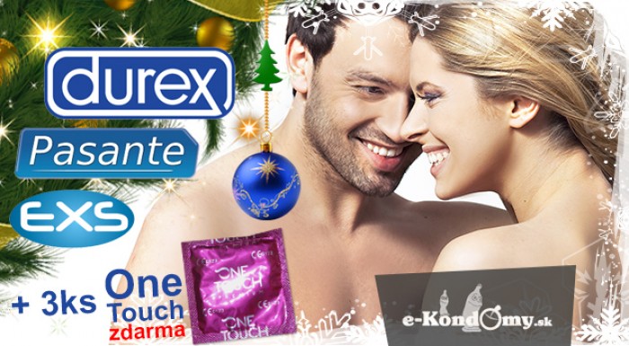 Balíčky kondómov renomovaných značiek
