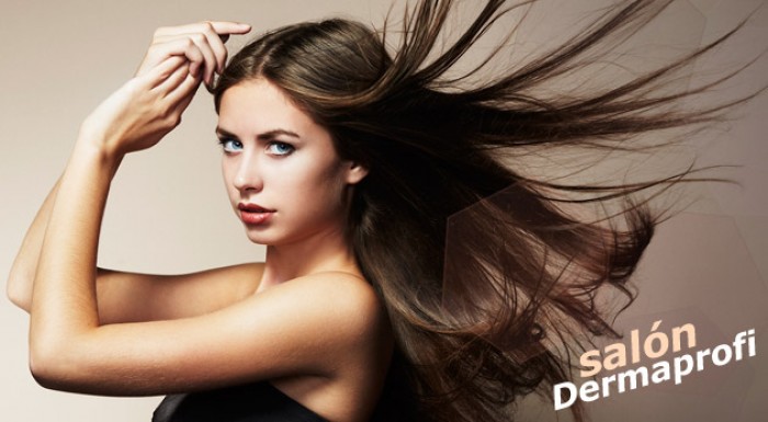 Strih a styling v salóne Dermaprofi v Petržalke