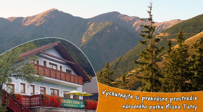 Penzión v stráni v prekrásnom prostredí Nízkych Tatier - Mýto pod Ďumbierom