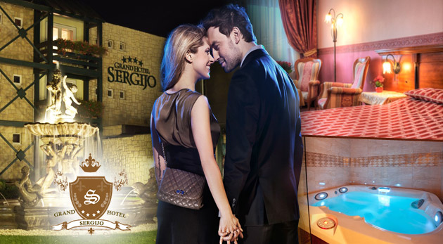 Luxus a romantika pre dvoch v Grand Hoteli Sergijo