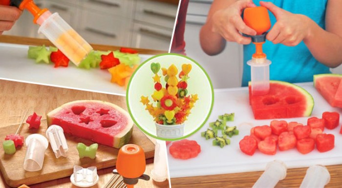 Kreatívny vykrajovač ovocia i zeleniny