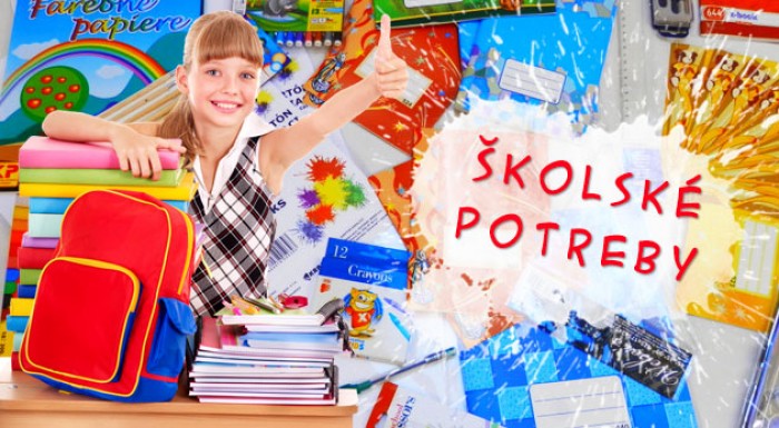 Balíčky školských potrieb pre 1. - 9. ročník ZŠ