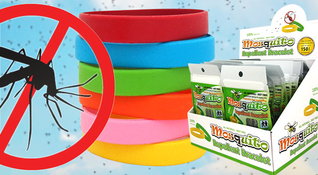 Náramky proti komárom