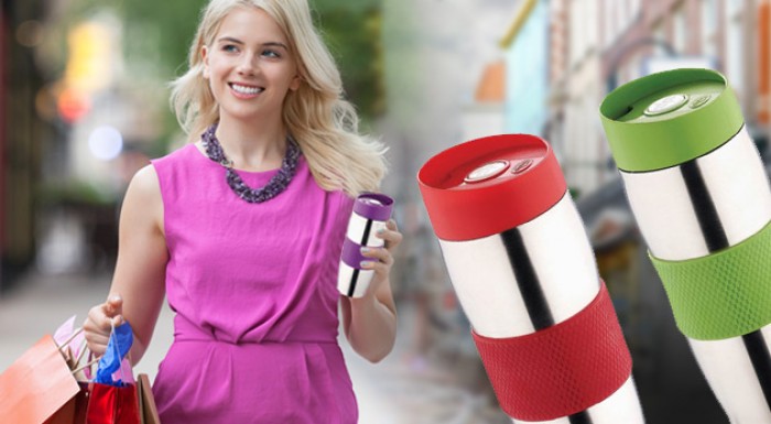 Termo hrnček na kávu alebo čaj