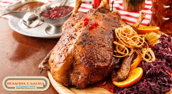 Husacie a kačacie hody v reštaurácii u Galika