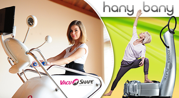 Power Plate alebo VacuShape v dámskom fit centre Hany Bany - Bratislava