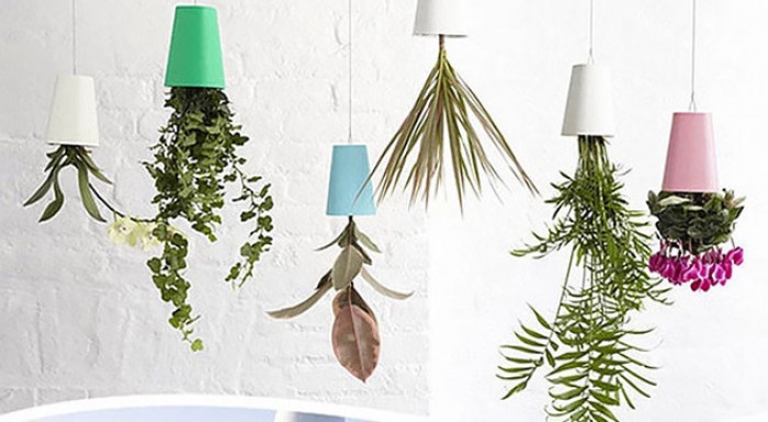 Lietajúce kvetináče