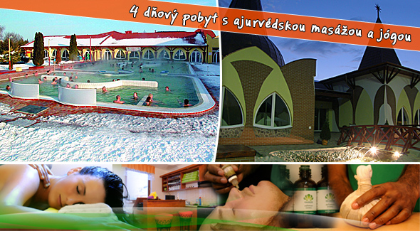 4 dňový študentský pobyt vo Veľkom Mederi s ajurvédskou teplou olejčekovou masážou a jógou.