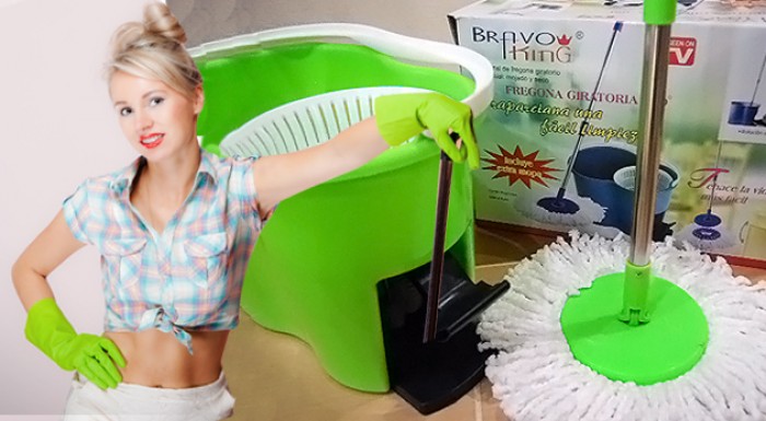 Magic Mop 360º s náhradnou textilnou hlavicou