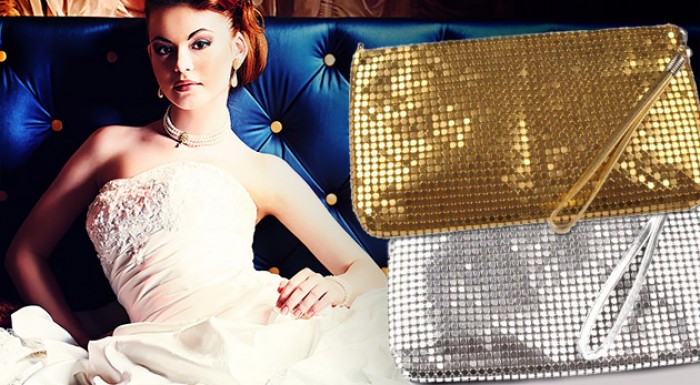 Dámska spoločenská listová kabelka