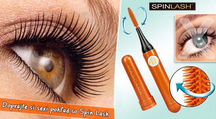 Spin Lash maskara - očarujúci a zvodný pohľad.