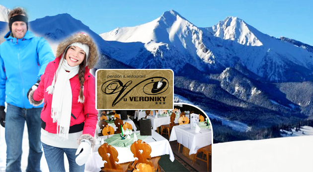 Zima v Penzióne u Veroniky v Ždiari