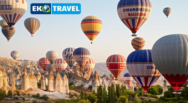 Kappadokia a Turecká riviéra - letecky na 8 dní